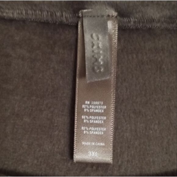 Kim Kardashian SKIMS Velour Crew Neck Tank in Mocha Size 3XL - Picture 6 of 6